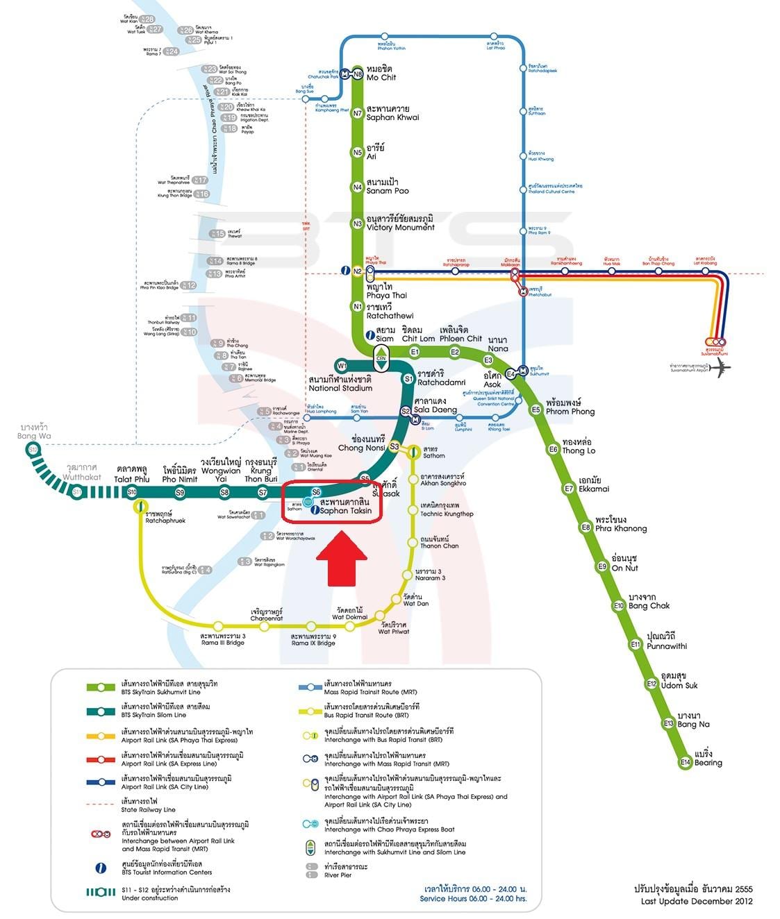 マサパタクシンbts駅