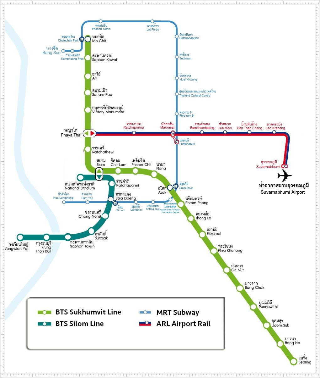 btsバンコク地図2016年
