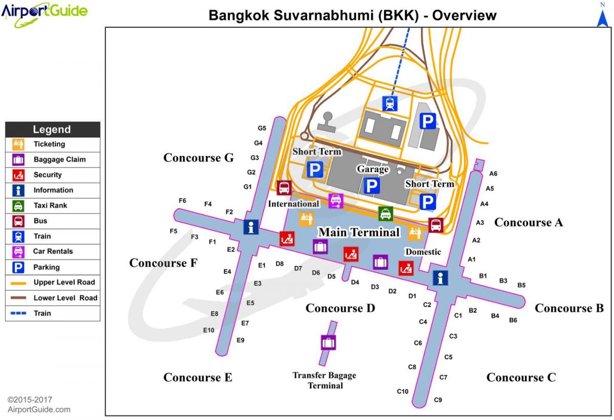 bkk空港地図