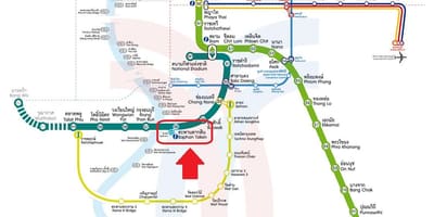 マサパタクシンbts駅