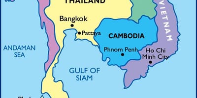 バンコクタイの地図